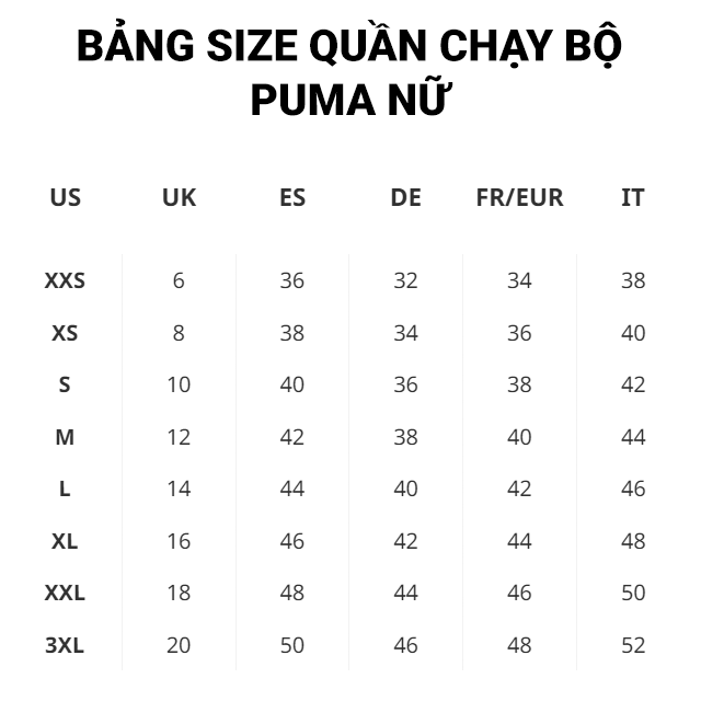 quần puma nữ