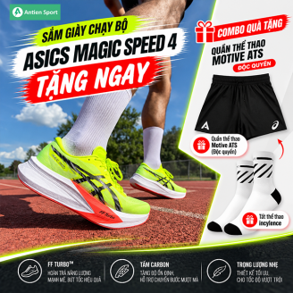 Giày Chạy Bộ Nam Asics Magic Speed 4