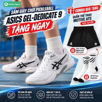 Giày Chơi Pickelball Nữ Asics Gel-Dedicate 9