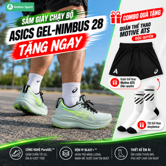 Giày Chạy Bộ Nữ Asics Gel-Nimbus 28