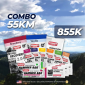 Combo Chạy Trail Gel Muối Hammer Combo 55km