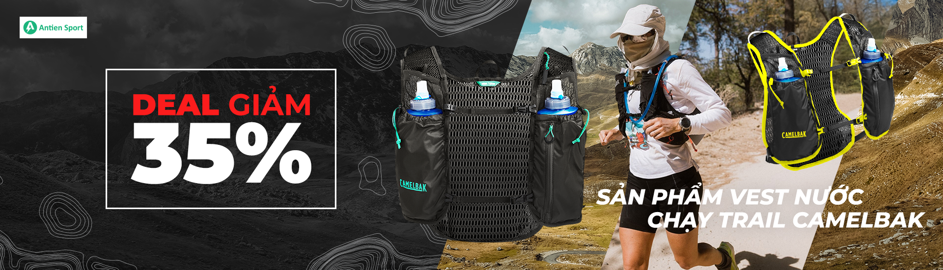 SALE SIÊU HỜI - SĂN CAMELBAK CHO MỌI CHUYẾN TRAIL DÀI
