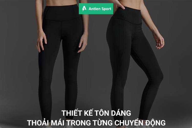 Thiết kế tôn dáng, thoải mái trong từng chuyển động