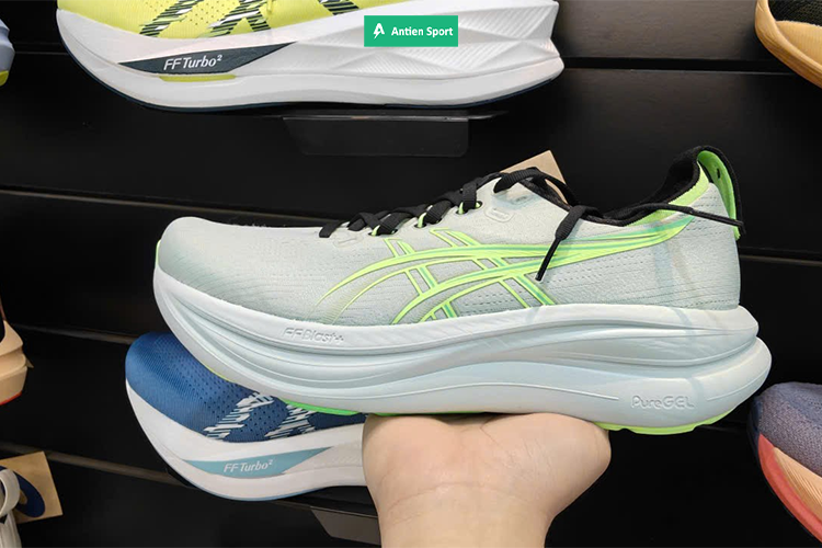 Đệm đế dày dặn tăng cường khả năng hấp thụ chấn động