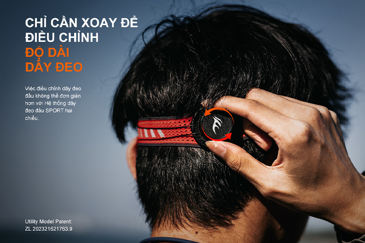 Hệ thống dây đeo thông minh, dễ dàng điều chỉnh trong mọi môi trường