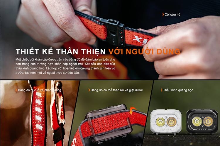 Tích hợp hệ thống an toàn đảm bảo bạn luôn có không gian ổn định trong mỗi sải bước