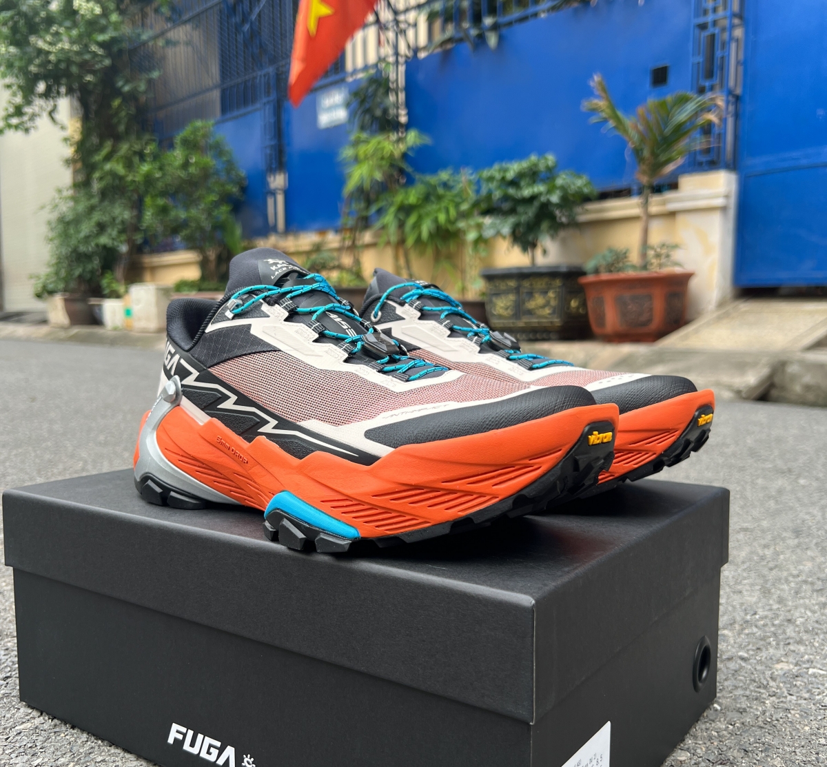 Giày chạy trail Kailas Fuga DU 2- phần upper thoáng khí