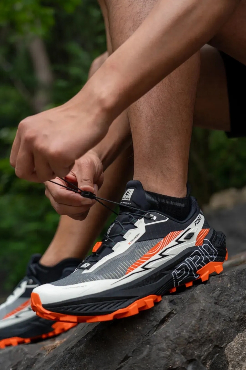 Giày chạy trail Kailas Fuga EX Pro- Hệ thống dây buộc thông minh