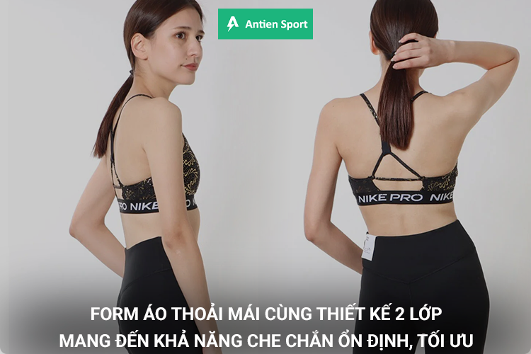 Thoải mái, ổn định, tối ưu vận động trong mọi buổi tập