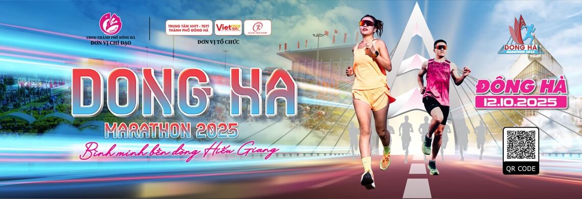 ĐÔNG HÀ MARATHON 2025 – BÌNH MINH BÊN DÒNG HIẾU GIANG