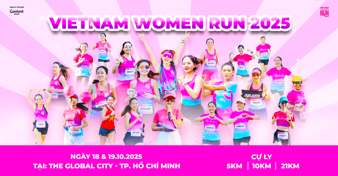 Giải chạy VietNam Women Run 2025