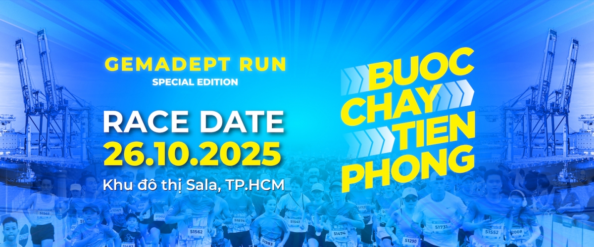 Gemadept Run – The Way Forward 2025: Bứt Phá Cùng Tinh Thần Bước Chạy Tiên Phong