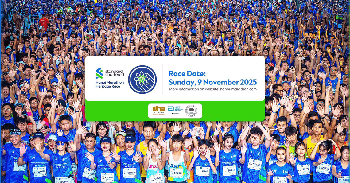 Giải chạy Standard Chartered Hanoi Marathon - Heritage Race 2025
