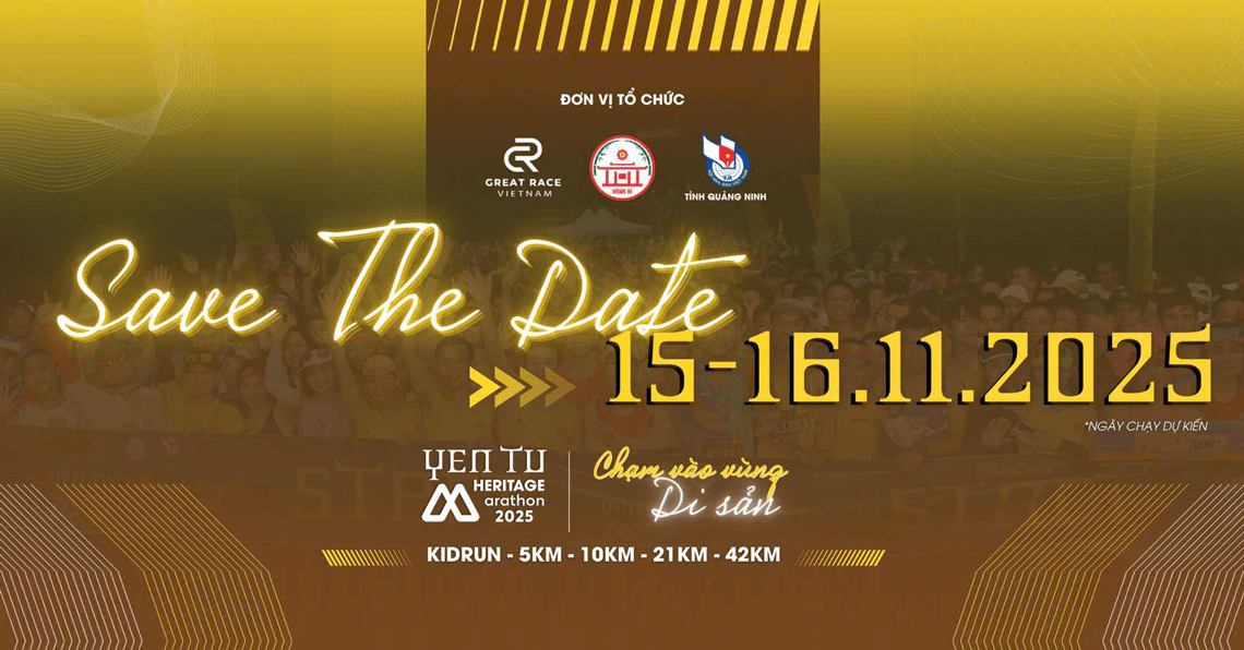 Giải chạy Yên Tử Heritage Marathon 2025