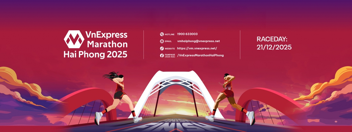 Giải chạy VnExpress Marathon Hai Phong 2025