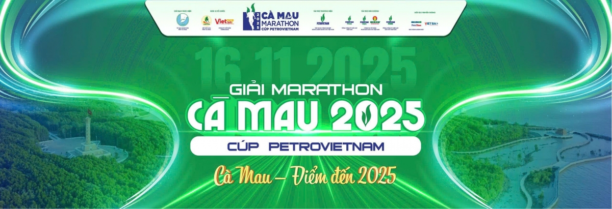 Giải Marathon - Cà Mau 2025 Cúp PETROVIETNAM