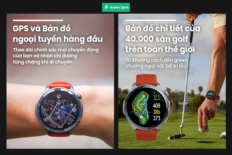 Đồng hồ thông minh Amazfit Balance 2 định vị chính xác