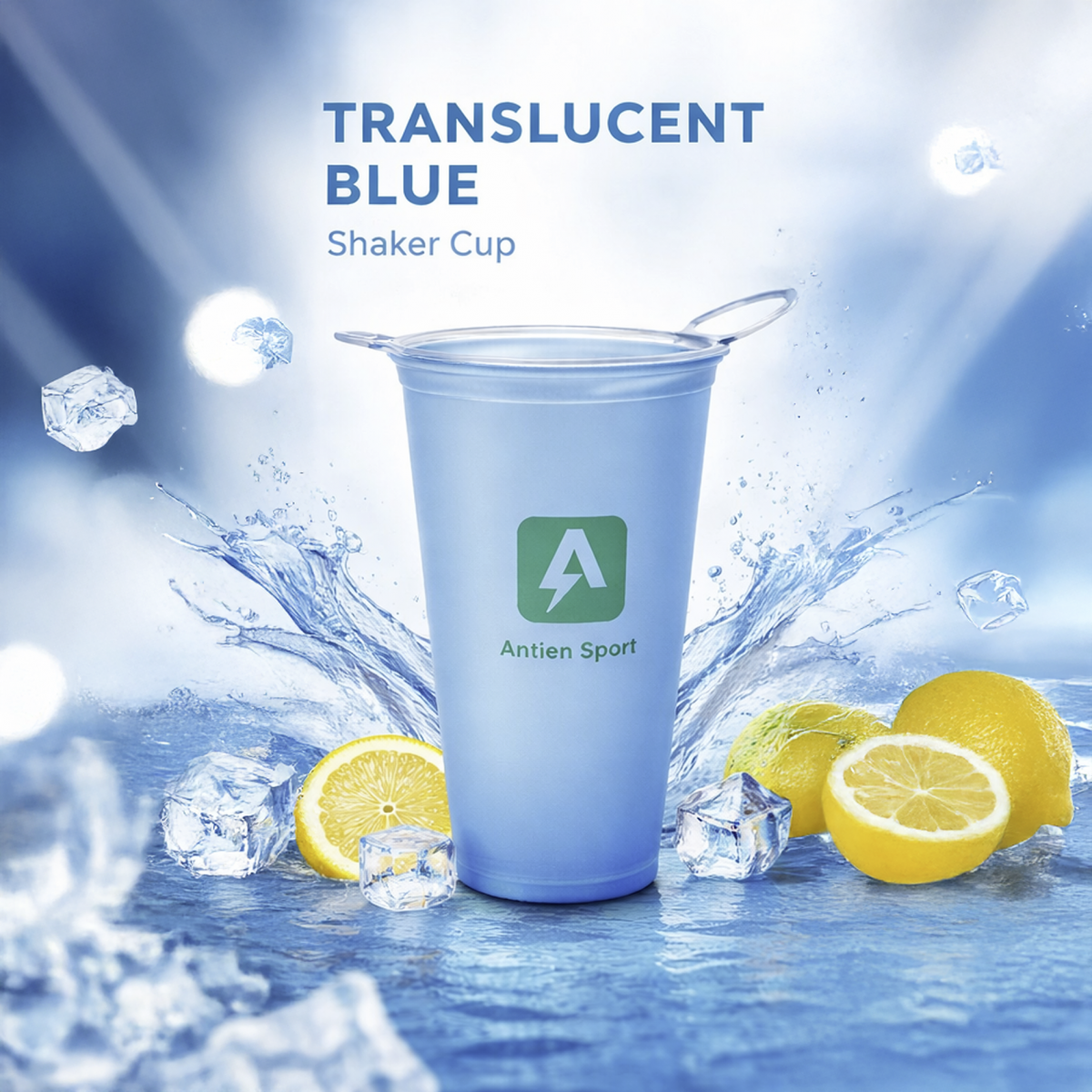 Cốc nước Silicone gấp gọn tiện lợi Antien Sport