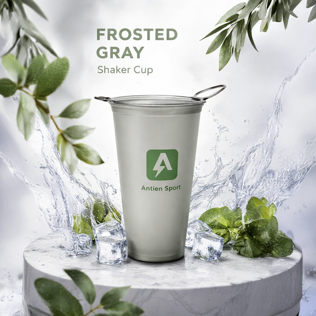 Cốc nước chạy trail Silicone Antien Sport