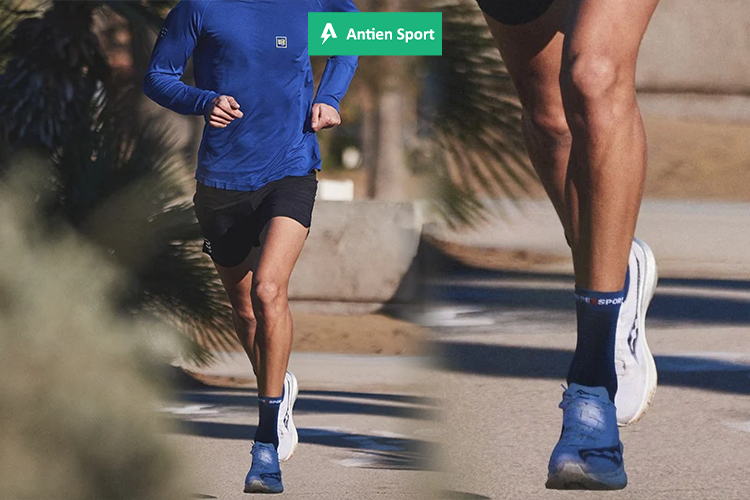 Thiết kế dạng cao cổ ổn định form chân khi tiếp đất