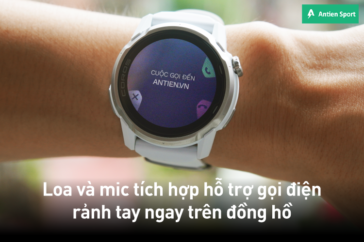 Hỗ trợ gọi điện rảnh tay nhờ loa/mic tích hợp