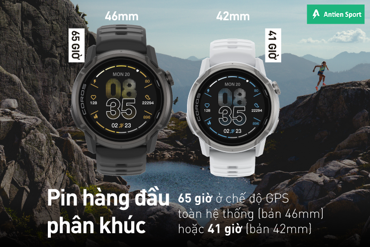 Thời lượng pin bền bỉ, đủ sức cân mọi địa hình
