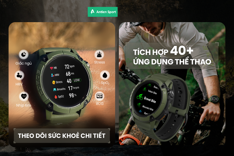 Coros Nomad đa dạng chế độ tập luyện