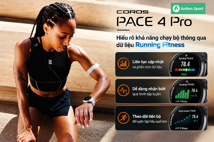 Hiểu rõ khả năng chạy bộ thông qua dữ liệu Running Fitness