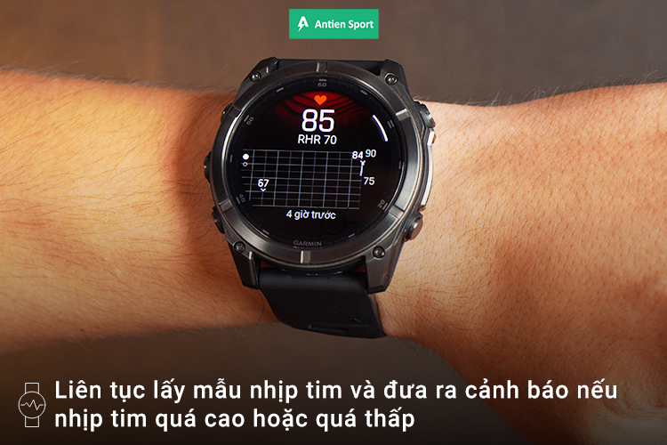 Thu thập chỉ số nhịp tim để đánh giá cường độ hoạt động 1 cách tiện lợi