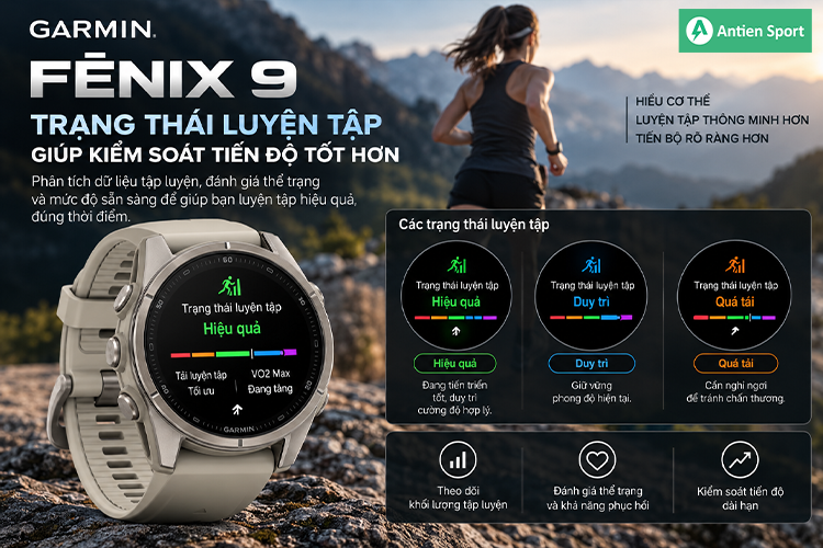 Trạng thái luyện tập giúp kiểm soát tiến độ tốt hơn