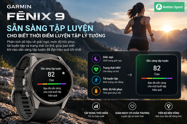 Sẵn sàng tập luyện cho biết thời điểm luyện tập lý tưởng