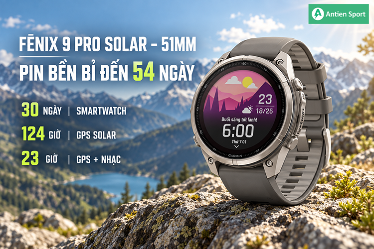Thời lượng pin bền bỉ hỗ trợ mọi hành trình dài nhất