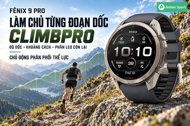 Làm chủ từng đoạn dốc cùng ClimbPro