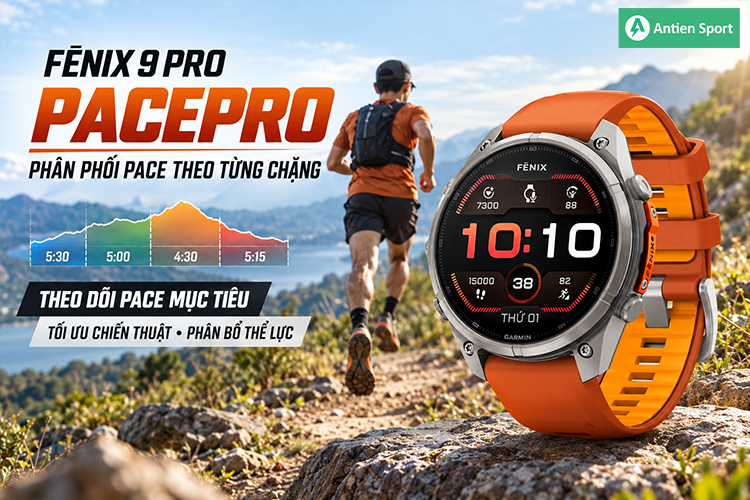 Hỗ trợ phân phối nhịp pace hợp lý theo từng chặng chạy