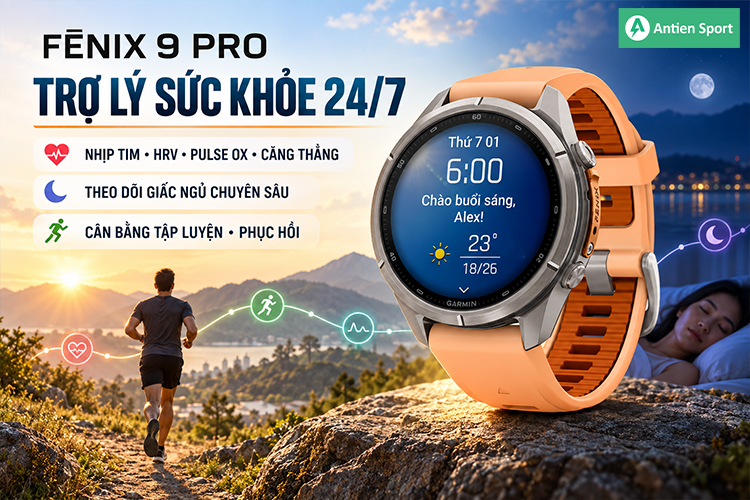 Trợ lý sức khỏe toàn diện ngay trên cổ tay