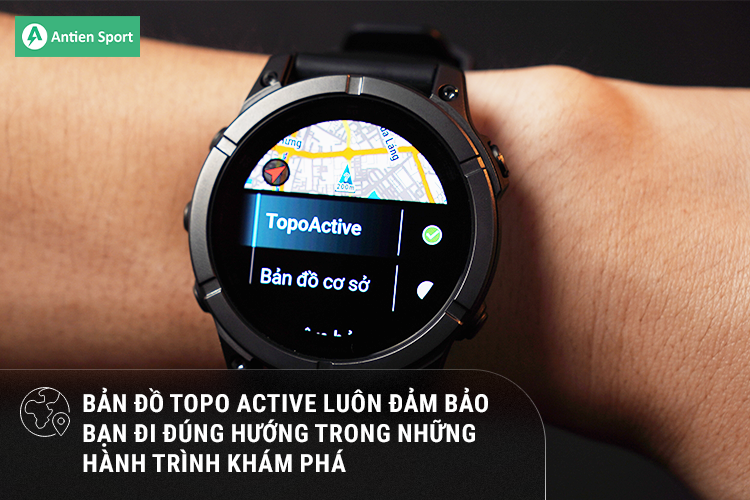 Giúp bạn khám phá đúng hướng với bản đồ TopoActive 