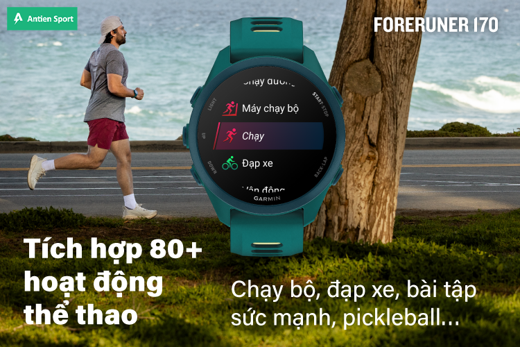 Đa dạng môn thể thao, giúp bạn thoải mái tập luyện