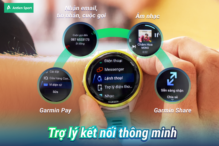 Đồng hồ tích hợp loạt tính năng thông minh ngay trên cổ tay 
