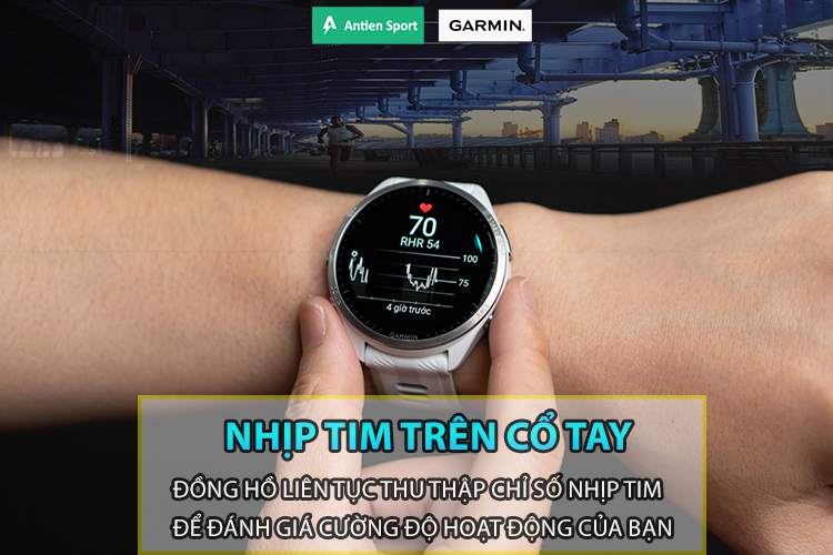 Thu thập chỉ số nhịp tim để đánh giá cường độ hoạt động của bạn