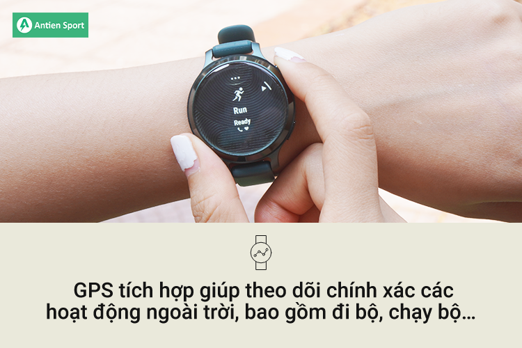 Lily 2 Active là chiếc đồng hồ nhỏ nhất của Garmin tích hợp GPS, theo dõi chính xác các hoạt động ngoài trời