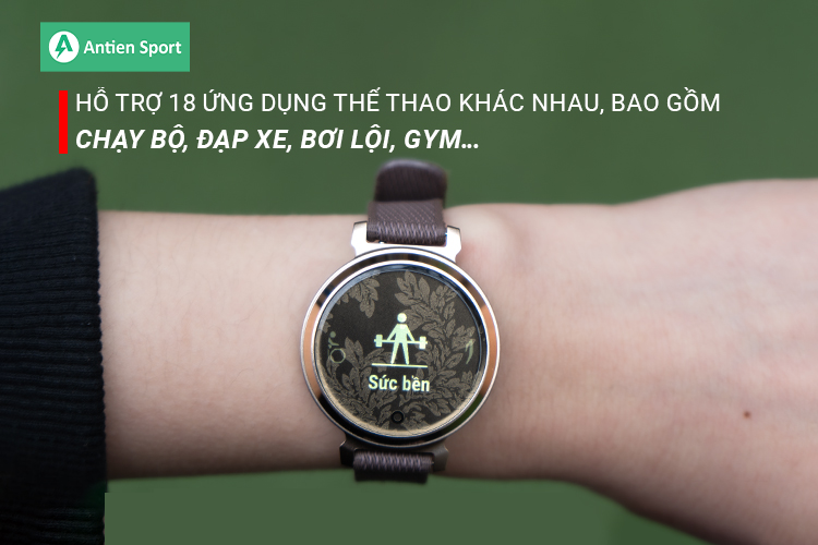 Lily 2 bổ sung thêm chế độ tập thể dục khiêu vũ với nhiều phong cách nhảy khác nhau