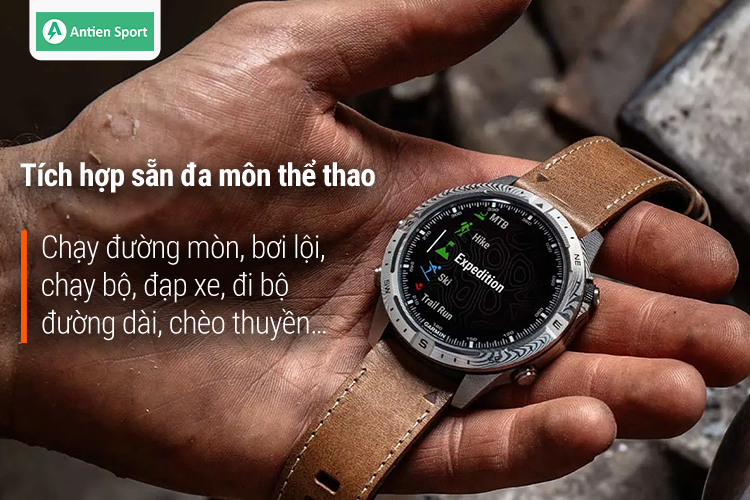 Adventurer Gen 2 Damacus tích hợp sẵn đa môn thể thao để bạn thoả sức trải nghiệm