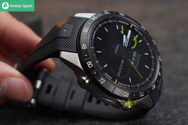 Marq Athlete Gen 2 trang bị dây đeo silicon có lỗ thông hơi nhẹ tạo cảm giác nhẹ nhàng, thoải mái khi đeo