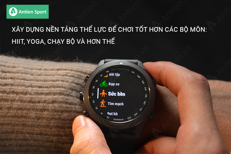 Marq 2 Golfer Carbon tích hợp nhiều bộ môn thể thao, cả trong nhà lẫn ngoài trời