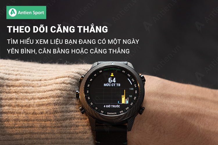 o lường mức độ căng thẳng hàng ngày của bạn thông qua sự thay đổi nhịp tim