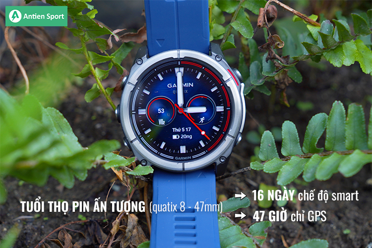 Trải nghiệm nhiều hơn, ít phải sạc lại với thời lượng sử dụng tới 16 ngày ở chế độ thông minh