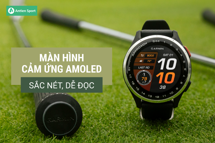 Thiết kế thanh lịch với màn hình AMOLED rực rỡ