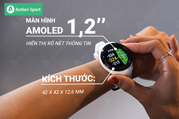 Có được góc nhìn hoàn hảo về trò chơi của bạn với màn hình AMOLED siêu sáng, dễ đọc