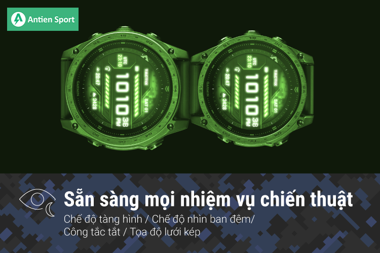 Sở hữu trọn bộ tính năng chiến thuật tối tân để cùng bạn đương đầu với mọi thử thách