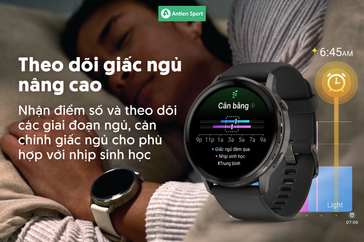 Venu 4 căn chỉnh giấc ngủ cho phù hợp với nhịp sinh học của bạn